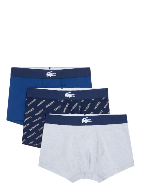 Lacoste logo-waistband boxers (pack of three)