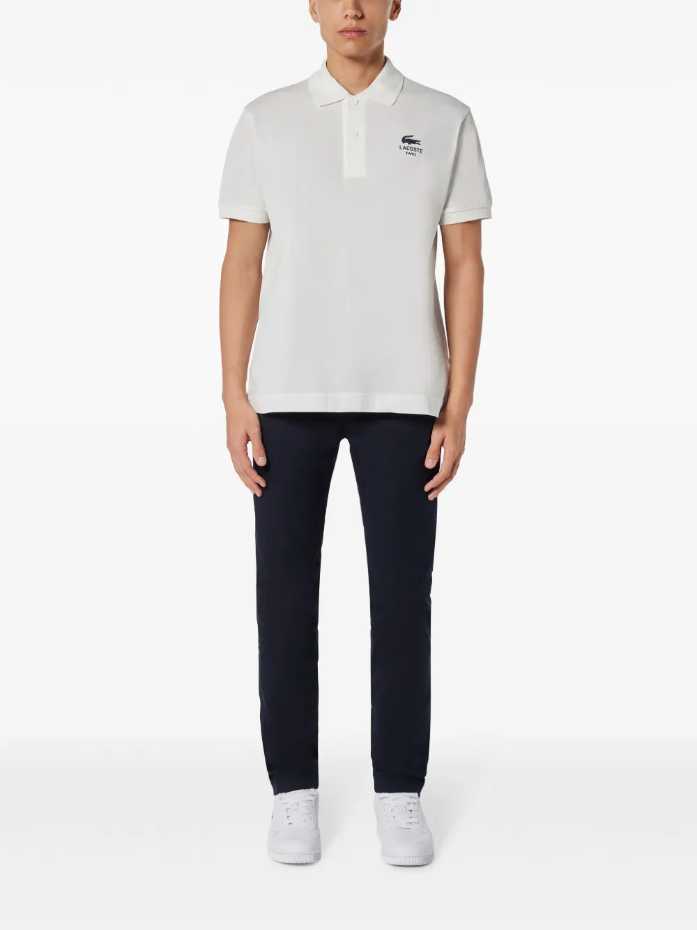 Lacoste Slim-fit chino - Blauw