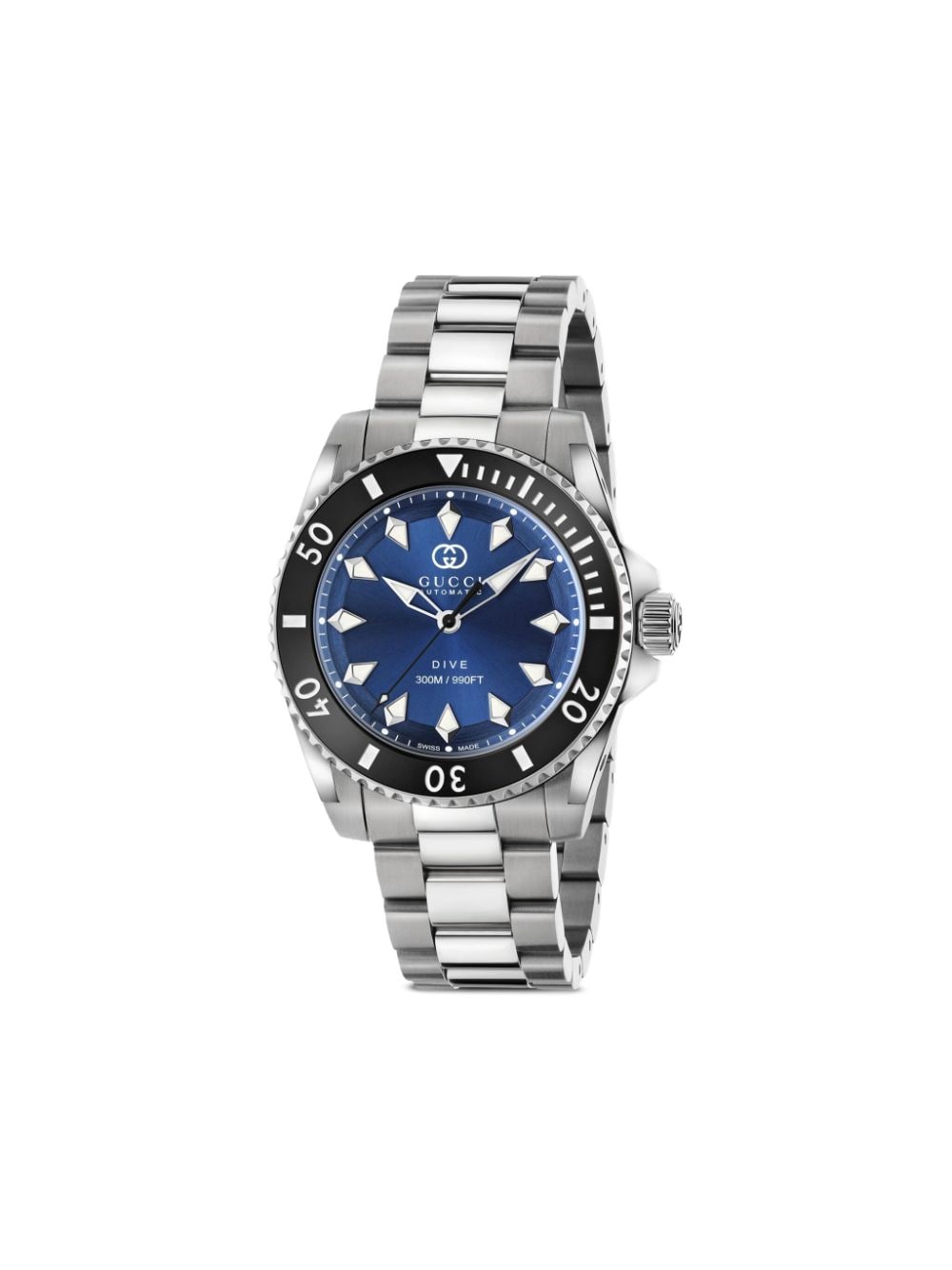 Shop Gucci Dive 40mm In Blau