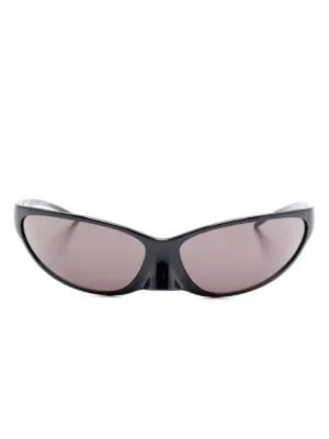 Balenciaga Eyewear Runner キャットアイ サングラス | ブラック