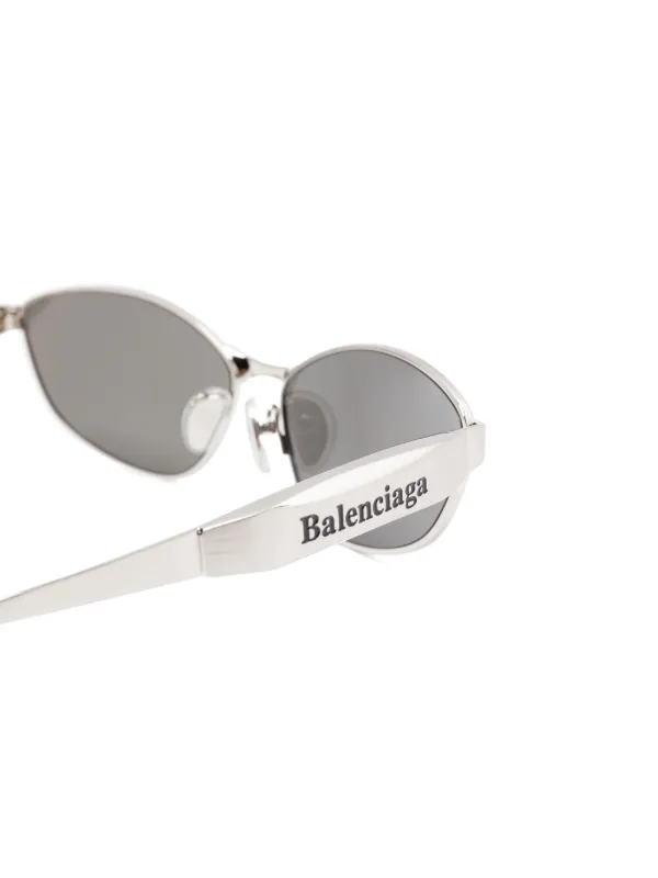 Balenciaga Eyewear cat-eye Sunglasses | Silver | FARFETCH
