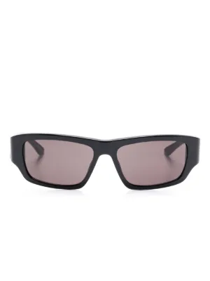 Balenciaga Eyewear スクエア眼鏡フレーム | ブラック | FARFETCH JP
