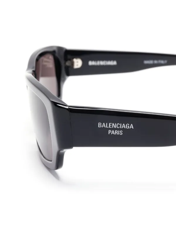 Balenciaga Eyewear BB0366S-001 BLACK-BLACK-GREY | Black