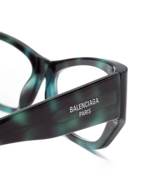 Balenciaga Eyewear キャットアイ眼鏡フレーム | グリーン | FARFETCH JP
