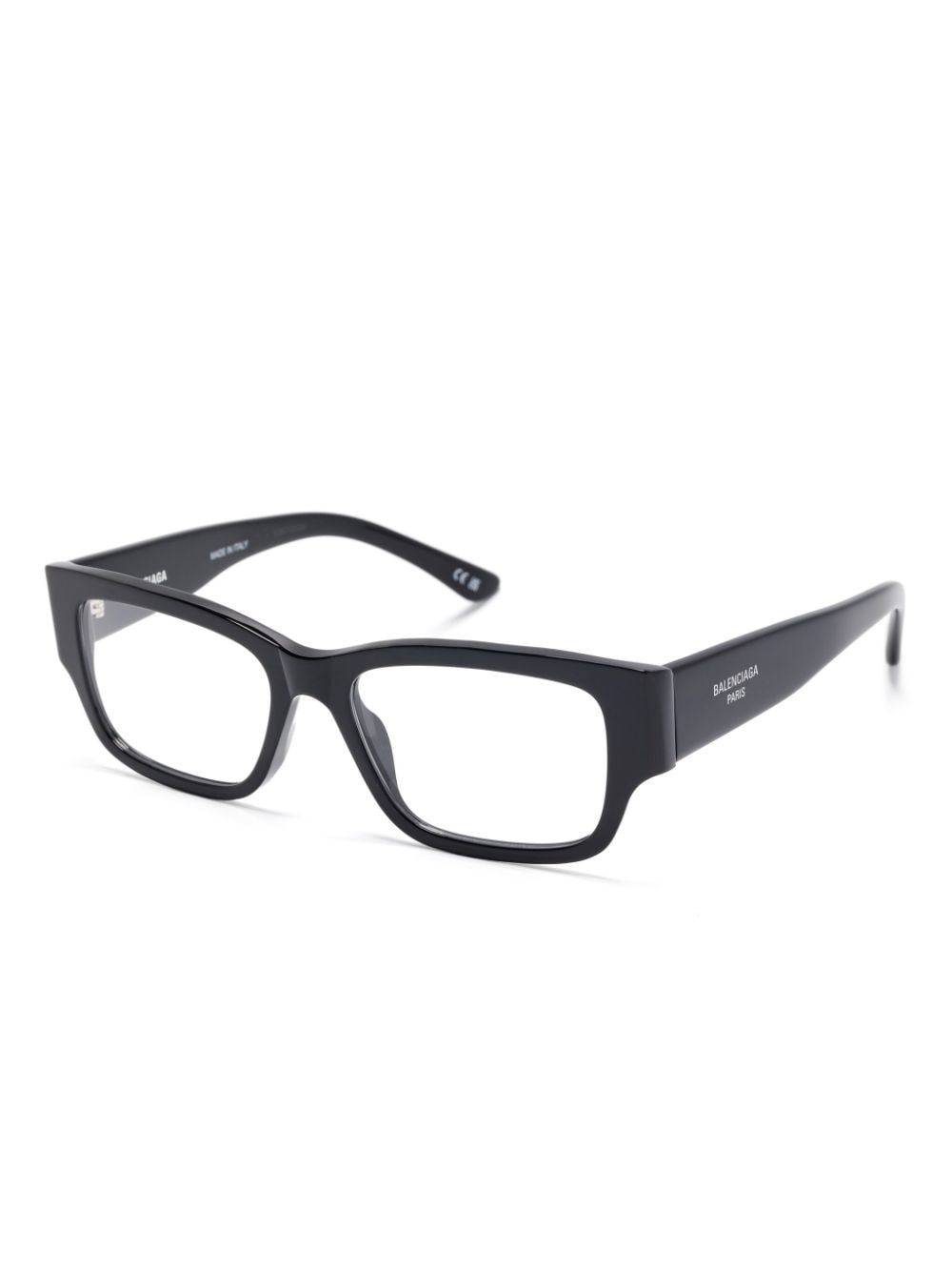 Balenciaga Eyewear Bril met rechthoekig montuur - Zwart