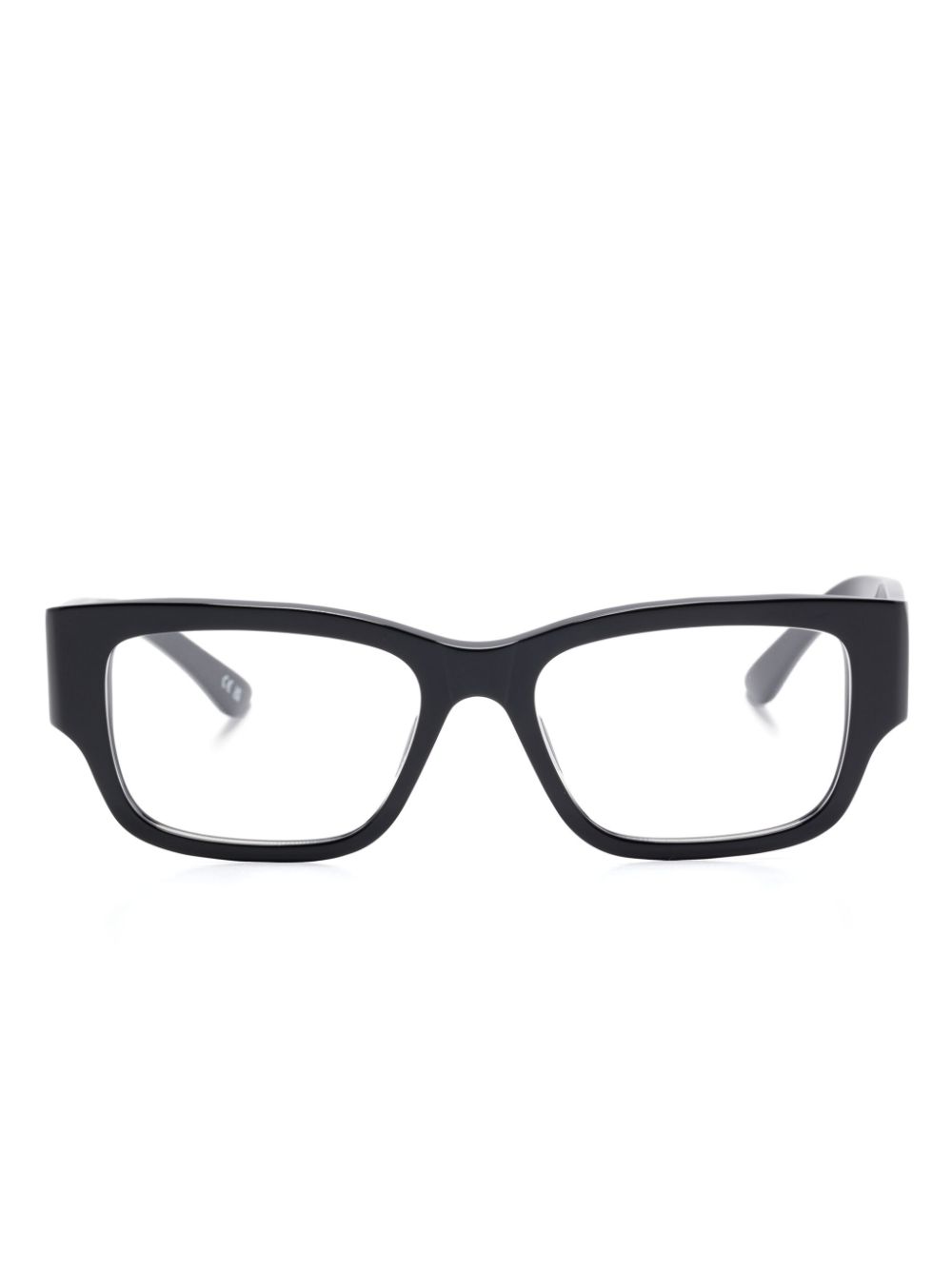 Balenciaga Eyewear rectangle-frame glasses - Black