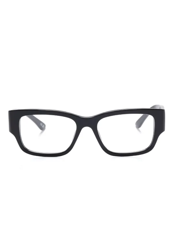 Balenciaga Eyewear スクエア眼鏡フレーム | ブラック | FARFETCH JP