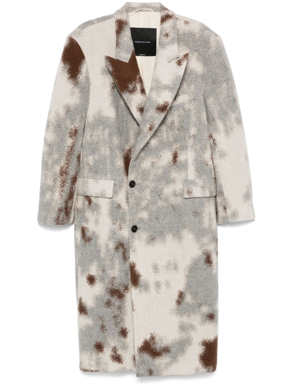 FEDERICO CINA wool coat