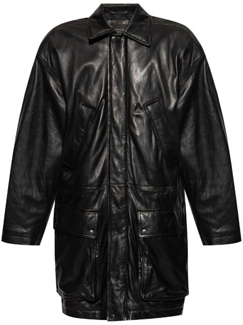 Balenciaga leather coat Men