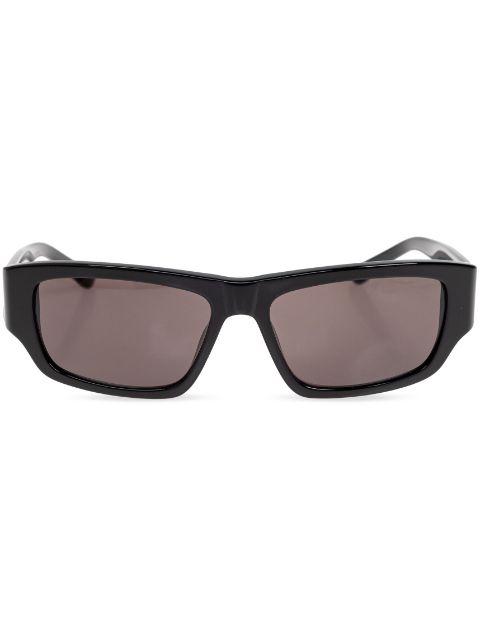 Balenciaga Eyewear printed rectangle-frame sunglasses Men