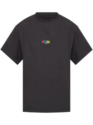 Balenciaga Metal Outline Tシャツ | ブラック | FARFETCH JP