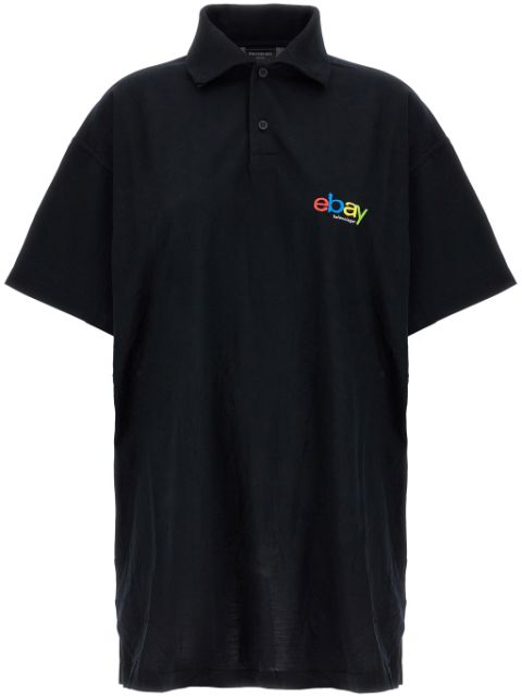 Balenciaga x eBay cotton polo shirt