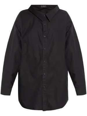 Noir Kei Ninomiya プリーツディテール シャツ | ブラック | FARFETCH JP