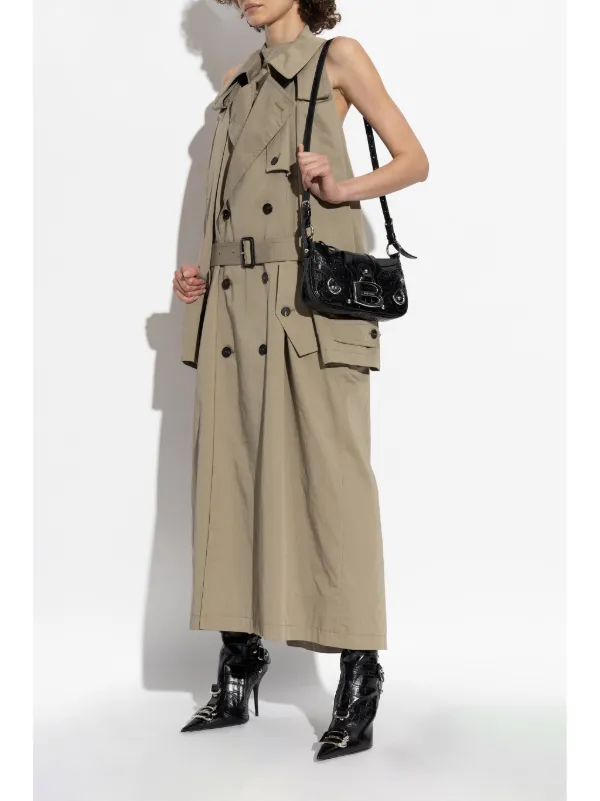 Balenciaga Suspended Midi Dress - Green Balenciaga Suspended Midi Dress - Green