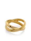 Monica Vinader Heirloom Crossover ring - Gold