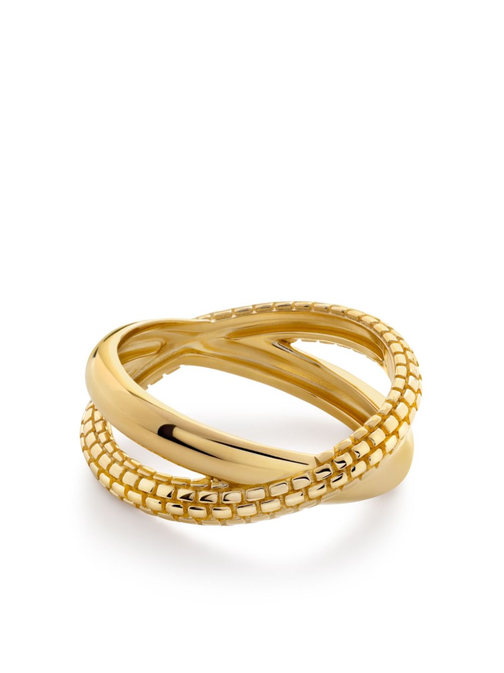 Monica Vinader Heirloom Crossover ring - Goud