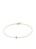 Monica Vinader 14kt yellow gold Solitaire diamond bracelet