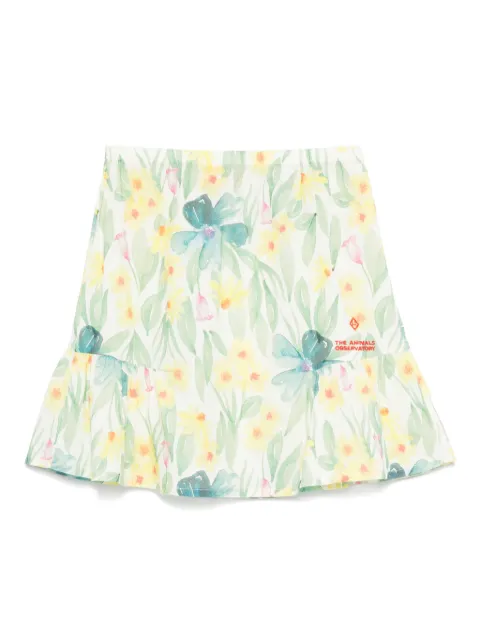 The Animals Observatory falda con estampado floral
