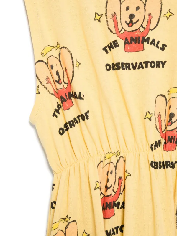 The Animals Observatory ロゴ ワンピース | イエロー | FARFETCH JP