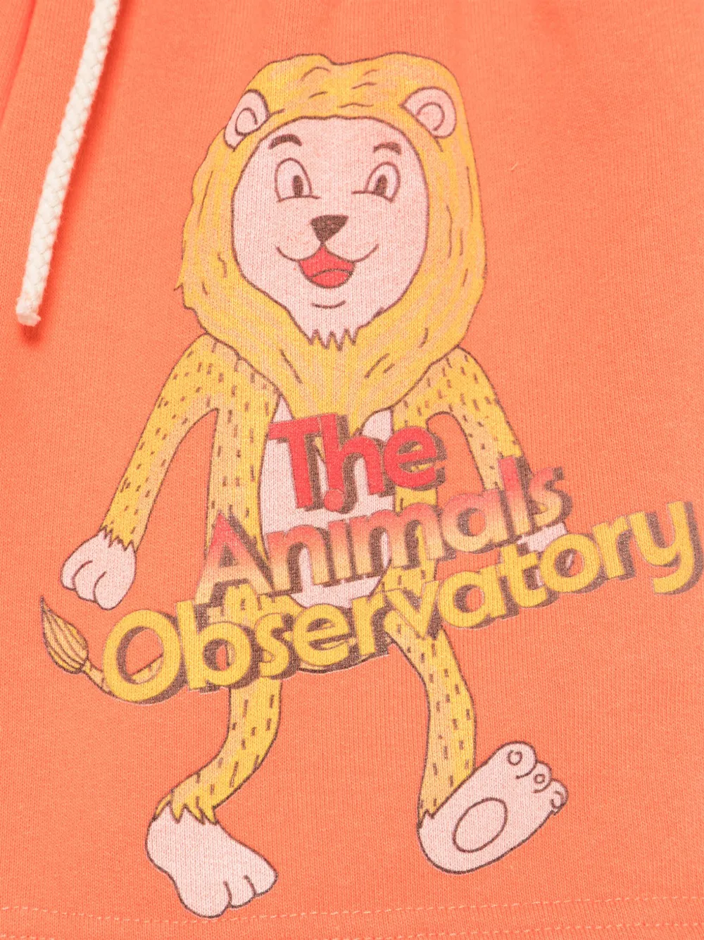 The Animals Observatory Shorts met print Oranje