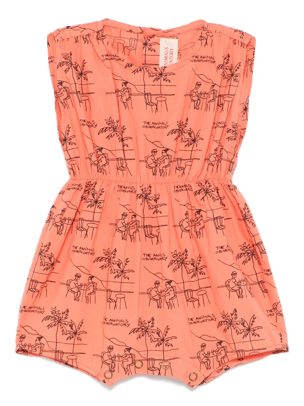 The Animals Observatory romper Boar | naranja | Image 1
