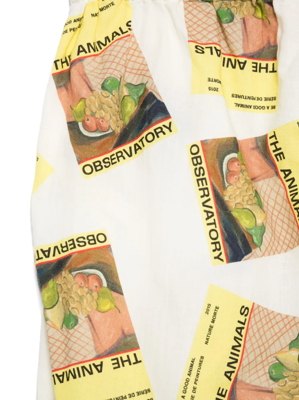 The Animals Observatory Broek met print Wit
