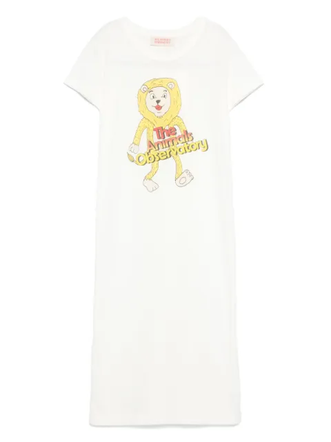 The Animals Observatory graphic-print T-shirt dress 