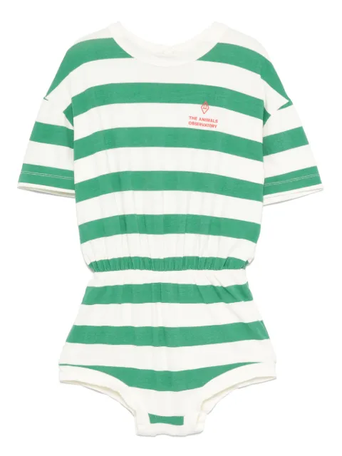 The Animals Observatory jumpsuit con motivo de rayas