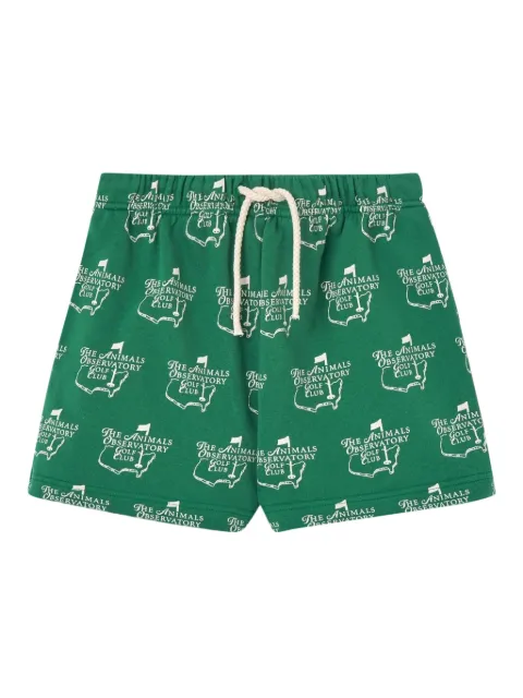 The Animals Observatory Hedgehog print shorts