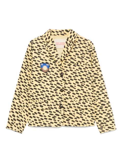 The Animals Observatory blazer con estampado de guepardo