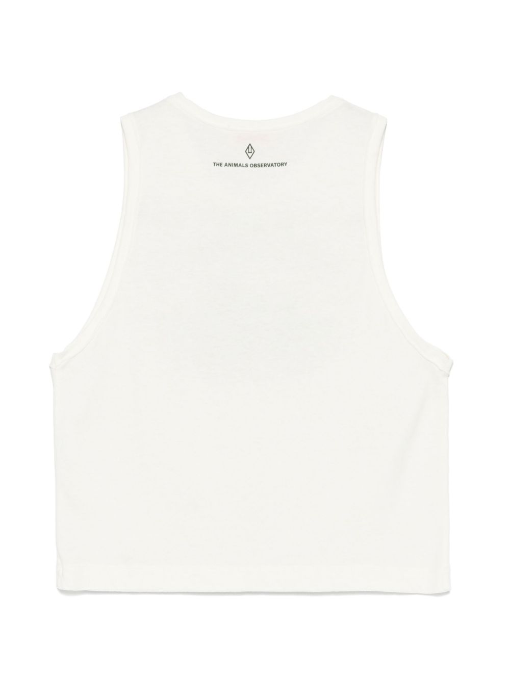 The Animals Observatory Tanktop met logoprint - Wit