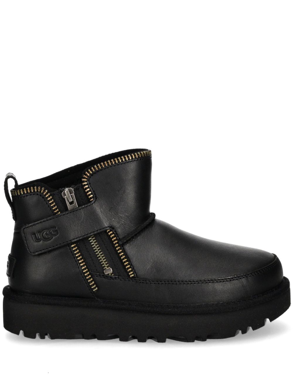 UGG Classic Mini Moto boots Black