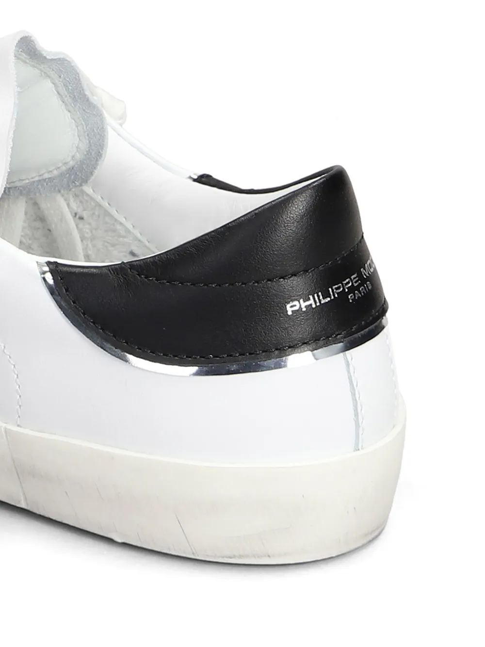 Philippe Model Kids leather sneakers White