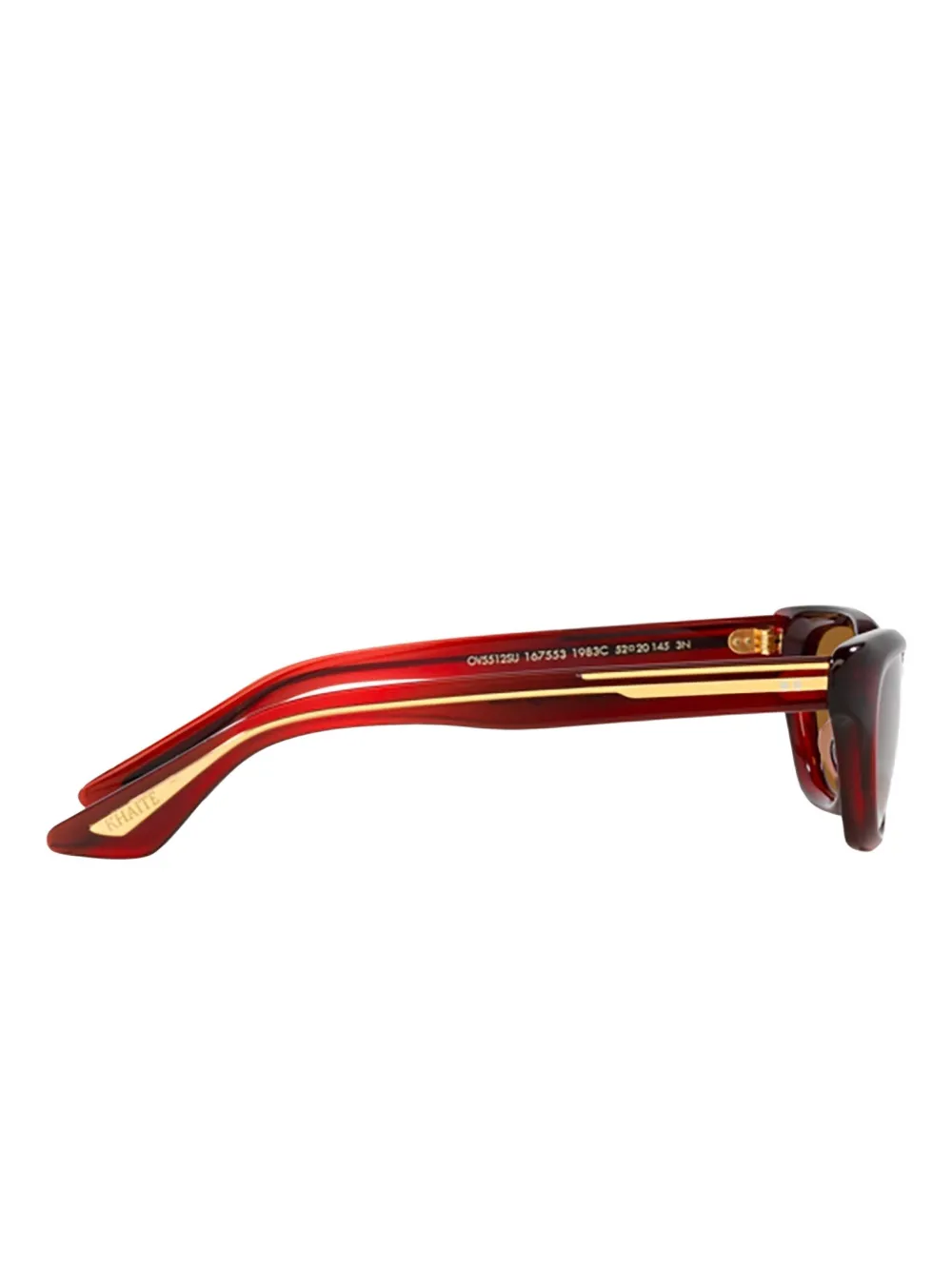Oliver Peoples cat-eye sunglasses Rood