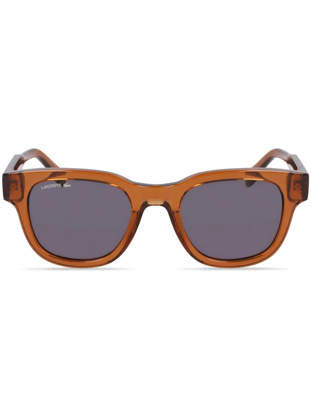 Lacoste Occhiali da sole con stampa - Marrone