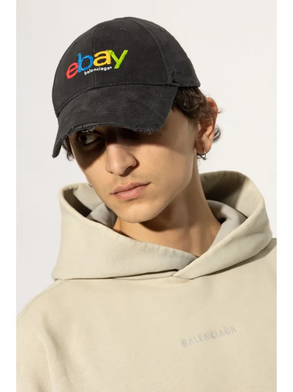 Balenciaga logo cap hotsell