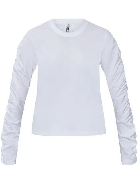 Noir Kei Ninomiya ruched-detail T-shirt