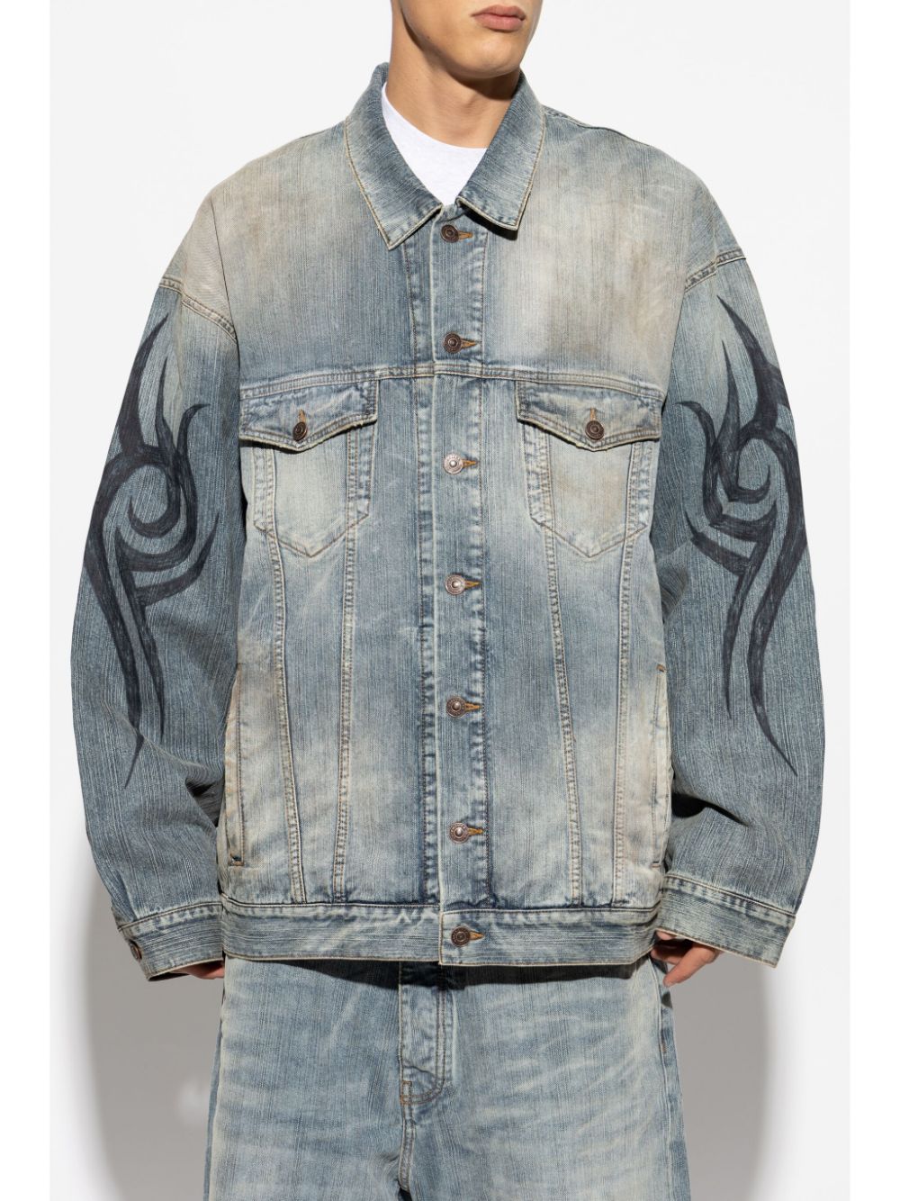 Balenciaga Y2K denim jacket Men