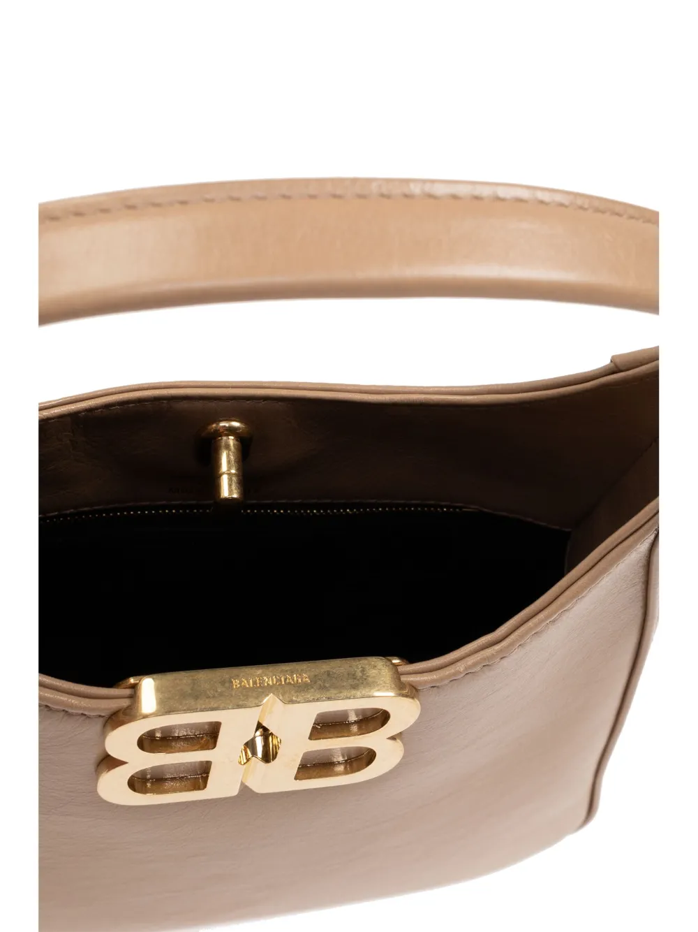 Balenciaga Mini Soft Pouch For Women In Neutrals