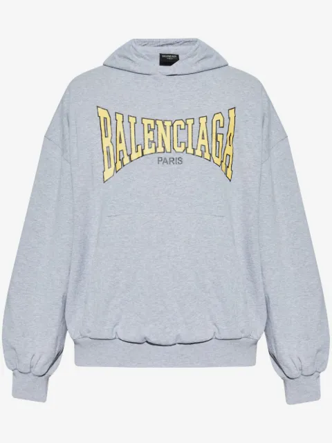 Balenciaga logo-print hoodie