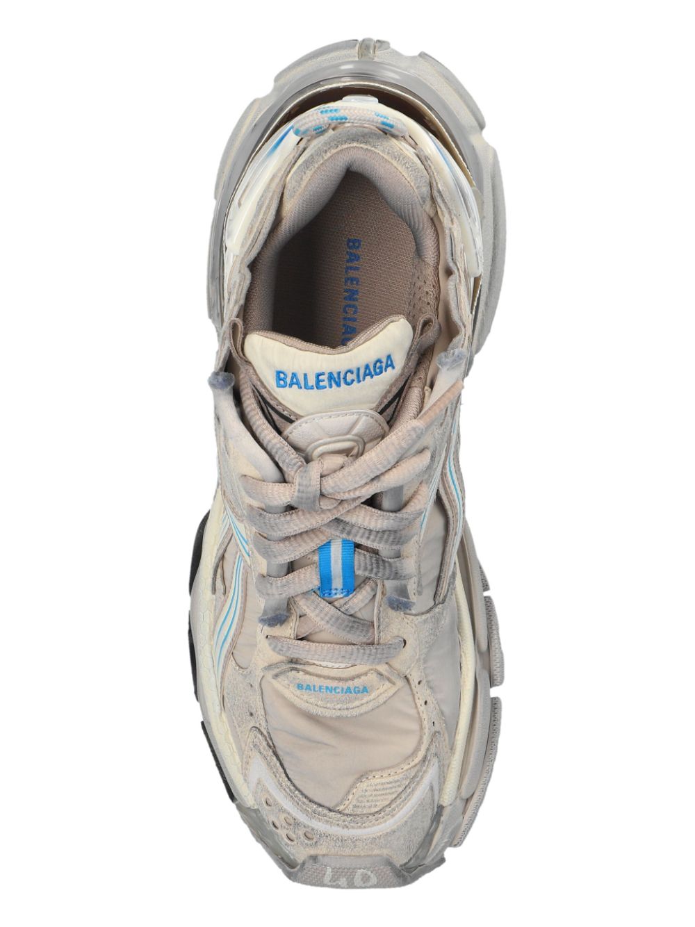 Balenciaga Sneakers met logoprint Grijs