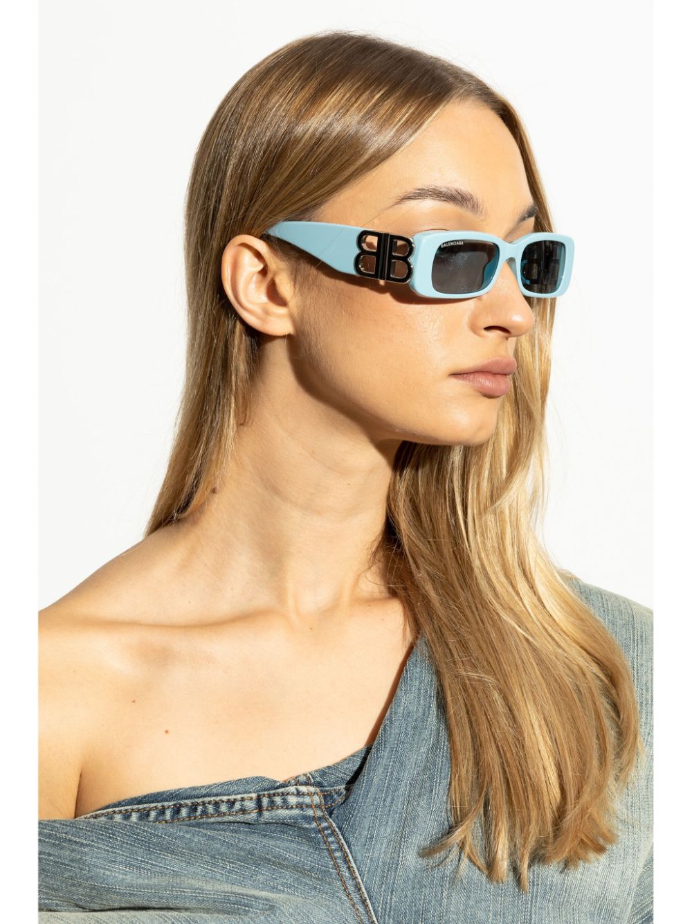 Balenciaga Eyewear Dynasty sunglasses - Blauw