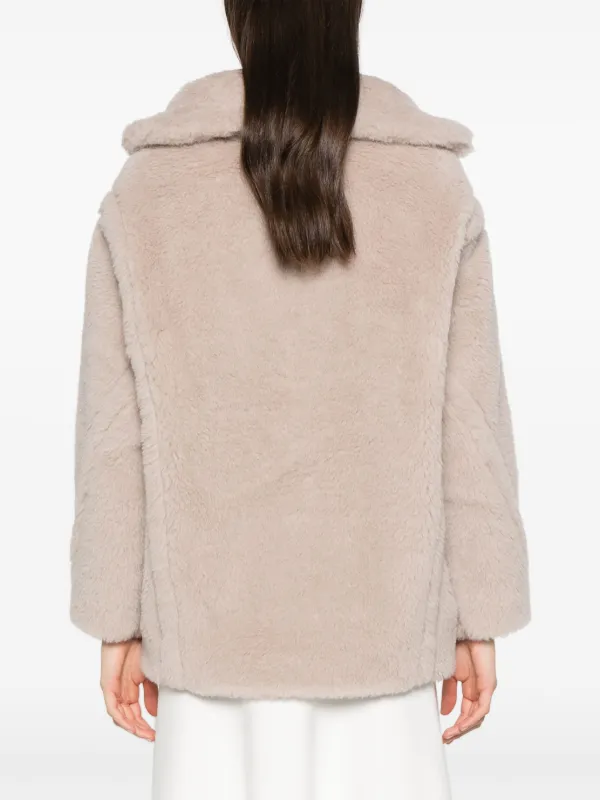 Max Mara エコファー ジャケット | ニュートラル | FARFETCH JP