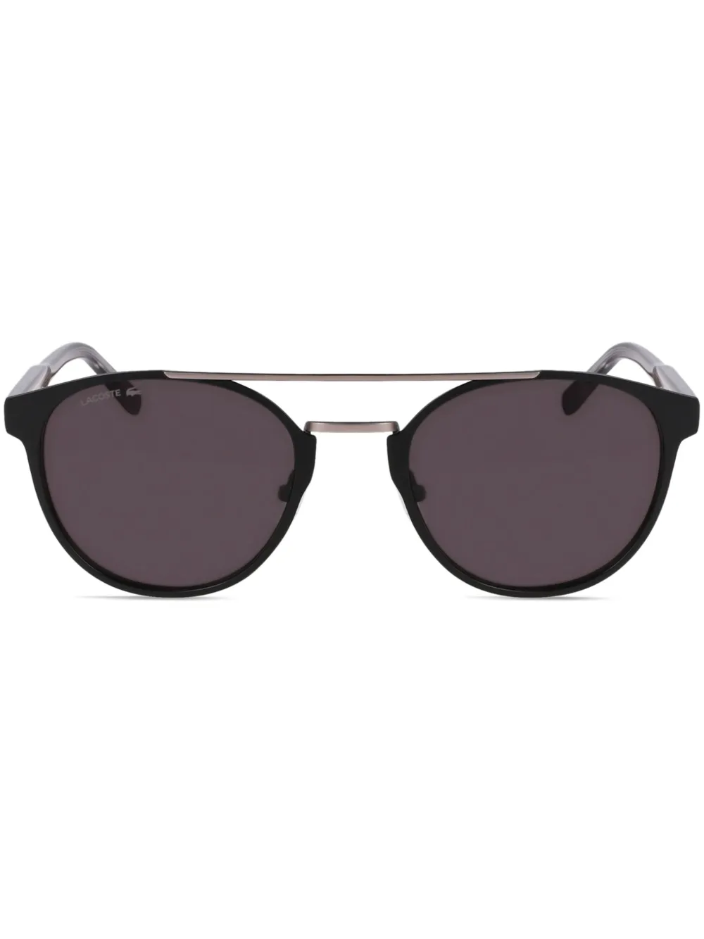 Lacoste Sonnenbrille mit Logo - Schwarz