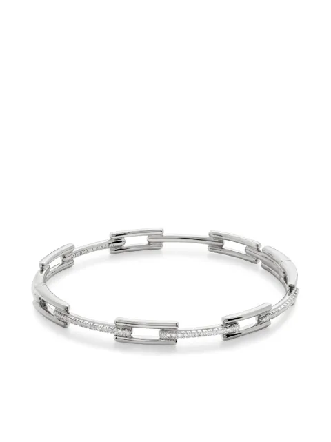 Monica Vinader pulsera Signature Link con diamante