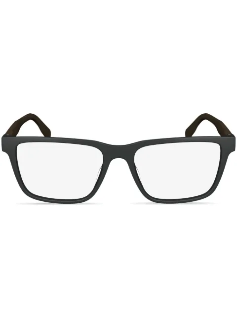 Lacoste logo-embossed glasses