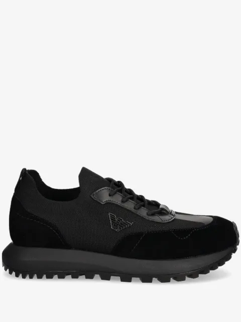 Emporio Armani logo-plaque sneakers