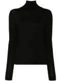 Juun.J high-neck jumper - Black