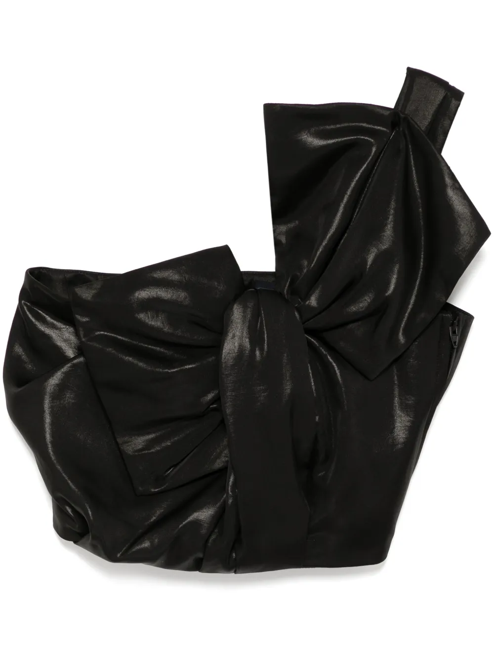 Juun.J twist sleeveless top - Black