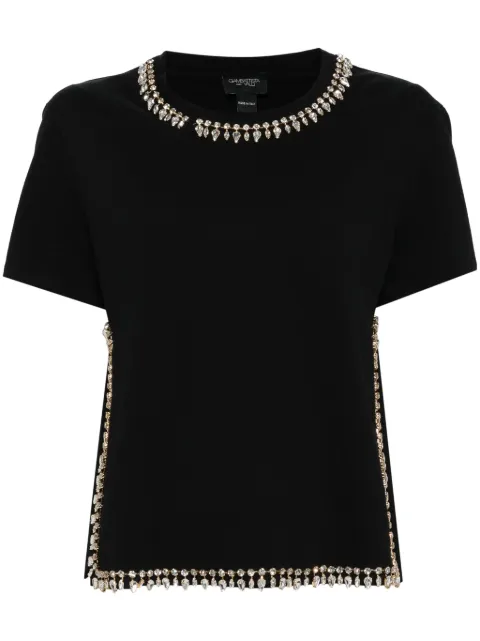 Giambattista Valli crystal-embellished T-shirt